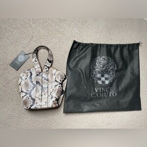 Vince Camuto NWT Snake Afina Tote